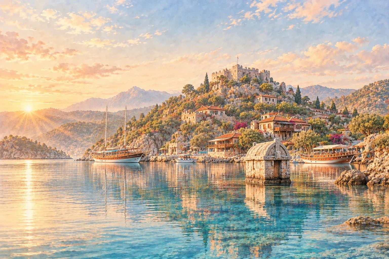 Kekova, Demre illüstrasyonu